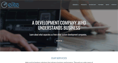 Desktop Screenshot of elitebusinesssolutions.com